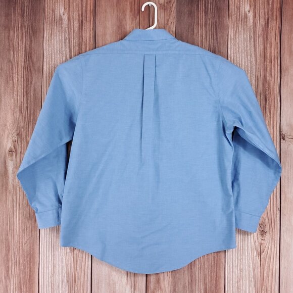 Brooks Brothers Regent Mens XL The Original Polo Shirt Blue LS Button Down Shirt - Picture 3 of 12